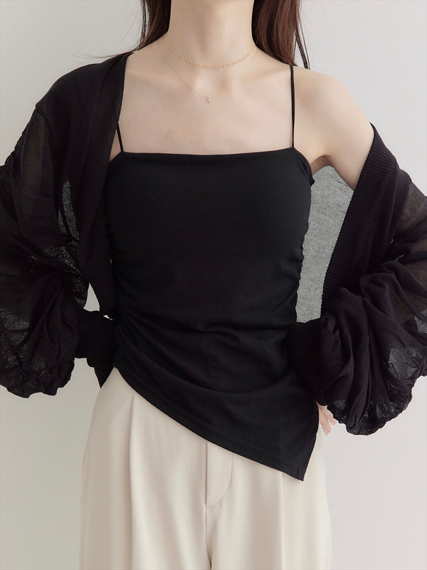 spaghetti cami bra top