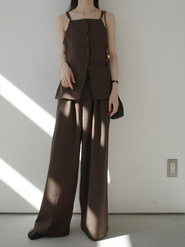 structure 2piece setup / brown